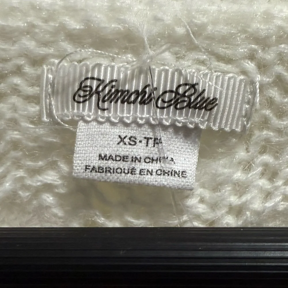 Cora Bow Cardigan Kimchi Blue by Urban Outfitters - Picture 9 of 14